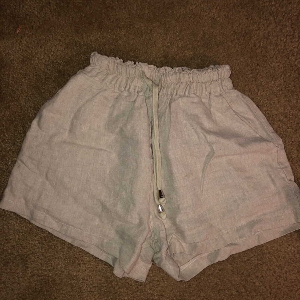 Princess Polly Linen Shorts